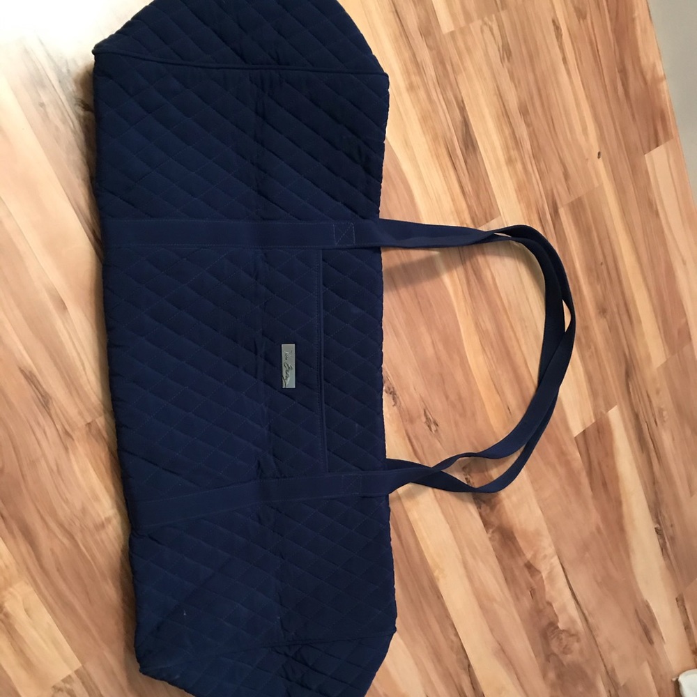 Vera Bradley Large Navy Duffle